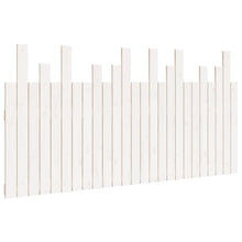 Hoofdbord Wandmontage 59,5X3X80 Cm Massief Grenenhout 159.5 x 80 cm Wit