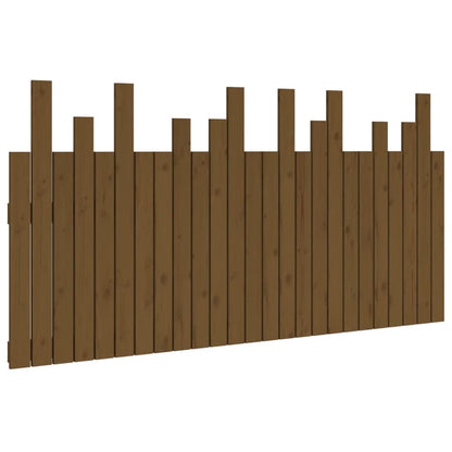 Hoofdbord Wandmontage 159,5X3X80 Cm Grenenhout Honingbruin