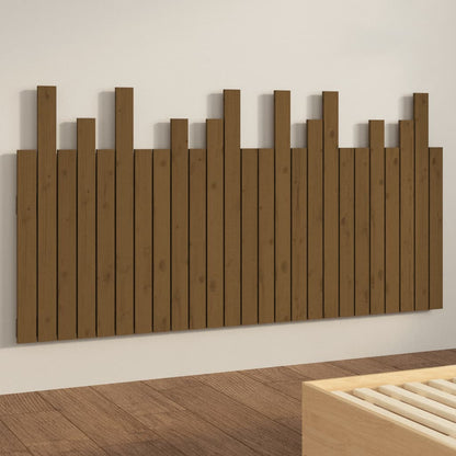 Hoofdbord Wandmontage 159,5X3X80 Cm Grenenhout Honingbruin