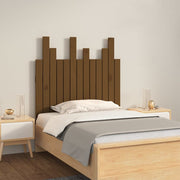 Headboard wall mounted 82.5x3x80 cm pine honey brown