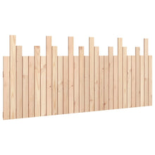 Hoofdbord Wandmontage 185X3X80 Cm Massief Grenenhout 185 x 80 cm Naturel