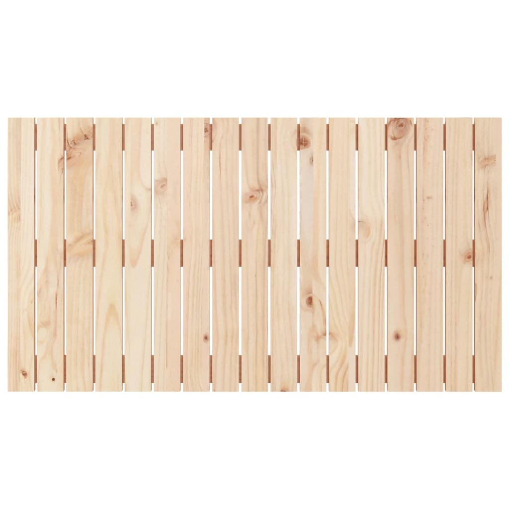 Wandhoofdbord 08X3X60 Cm Massief Grenenhout Naturel 108 x 60 cm