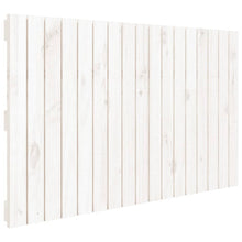 Wandhoofdbord 08X3X60 Cm Massief Grenenhout Wit 108 x 60 cm