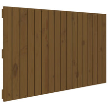 Wandhoofdbord 08X3X60 Cm Massief Grenenhout Honingbruin 108 x 60 cm