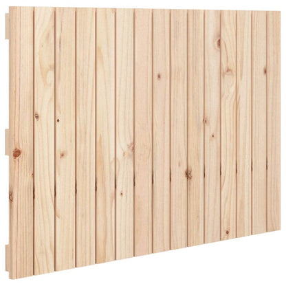 Wandhoofdbord 95,5X3X60 Cm Massief Grenenhout Naturel 95.5 x 60 cm