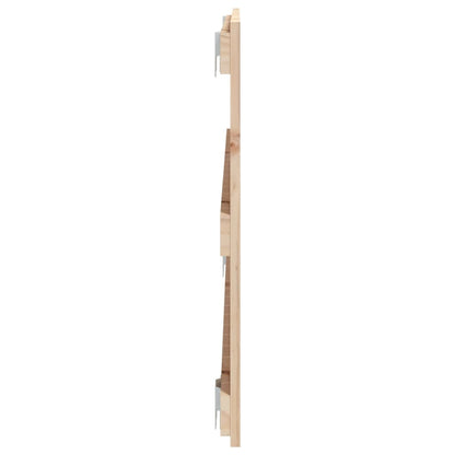 Wandhoofdbord 95,5X3X60 Cm Massief Grenenhout Naturel 95.5 x 60 cm