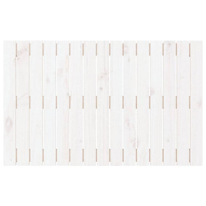 Wandhoofdbord 95,5X3X60 Cm Massief Grenenhout Wit 95.5 x 60 cm