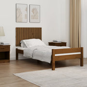 Hoofdbord 95,5x3x60 cm massief grenenhout honingbruin