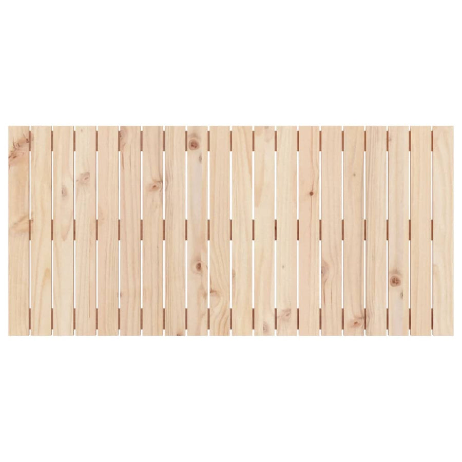Wandhoofdbord 27,5X3X60 Cm Massief Grenenhout Naturel 127.5 x 60 cm
