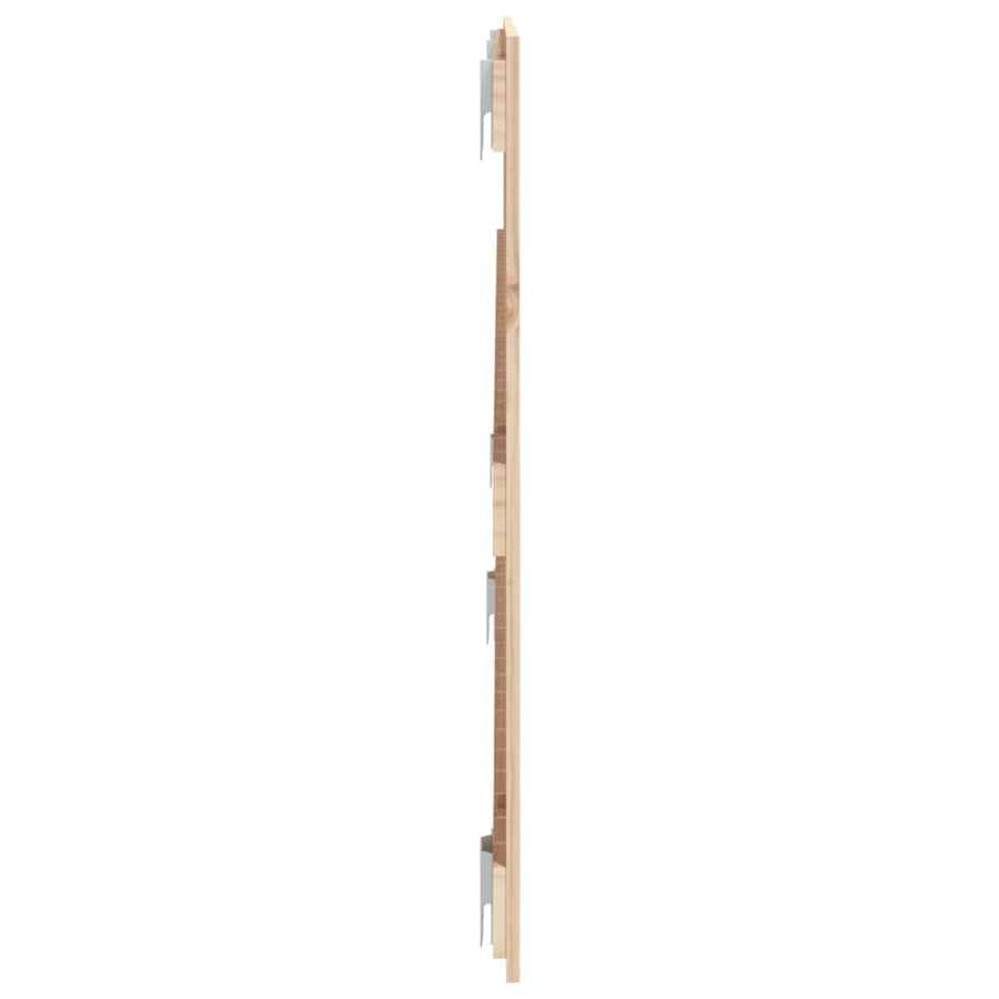 Wandhoofdbord 27,5X3X60 Cm Massief Grenenhout Naturel 127.5 x 60 cm
