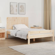 Hoofdbord 127,5x3x60 cm massief grenenhout