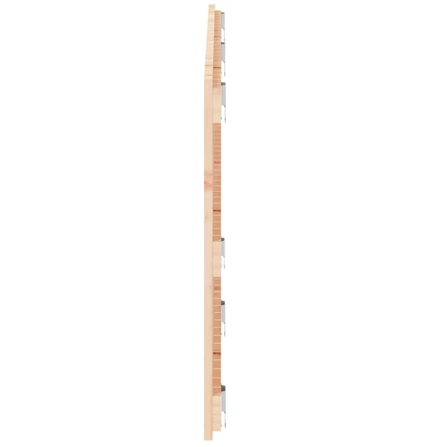 Wandhoofdbord 47X3X60 Cm Massief Grenenhout Naturel 147 x 60 cm