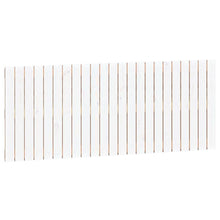 Wandhoofdbord 47X3X60 Cm Massief Grenenhout Wit 147 x 60 cm