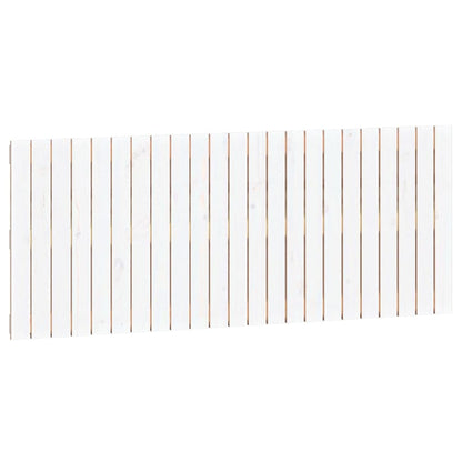 Wandhoofdbord 47X3X60 Cm Massief Grenenhout Wit 147 x 60 cm