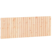 Wandhoofdbord 159,5X3X60 Cm Massief Grenenhout Naturel 159.5 x 60 cm