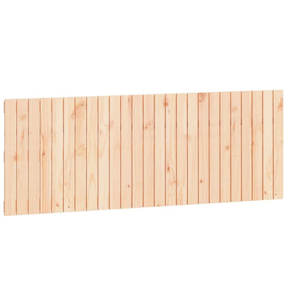 Wandhoofdbord 159,5X3X60 Cm Massief Grenenhout Naturel 159.5 x 60 cm
