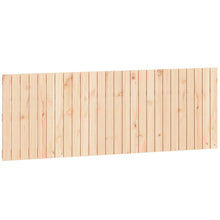 Wandhoofdbord 166X3X60 Cm Massief Grenenhout Naturel 166 x 60 cm