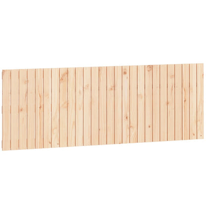 Wandhoofdbord 166X3X60 Cm Massief Grenenhout Naturel 166 x 60 cm