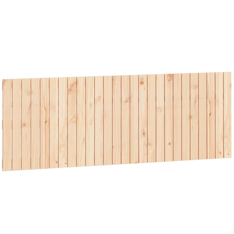 Wandhoofdbord 166X3X60 Cm Massief Grenenhout Naturel 166 x 60 cm