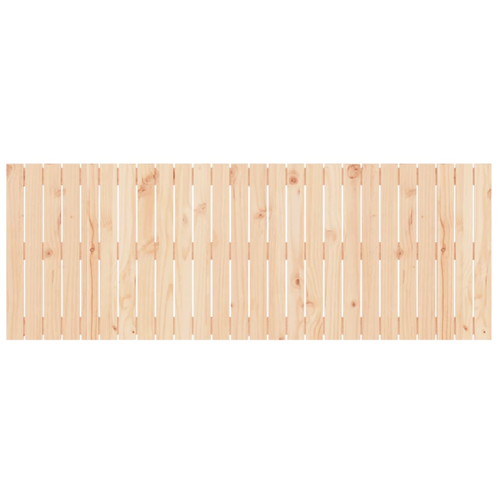 Wandhoofdbord 166X3X60 Cm Massief Grenenhout Naturel 166 x 60 cm