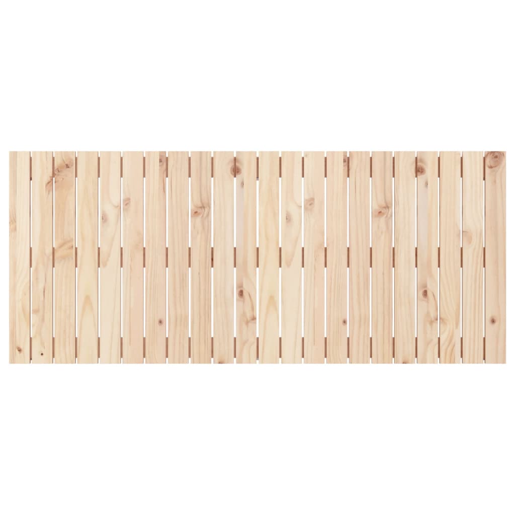 Wandhoofdbord 140X3X60 Cm Massief Grenenhout Naturel 140 x 60 cm