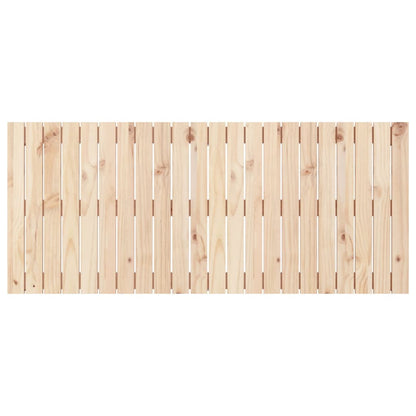 Wandhoofdbord 140X3X60 Cm Massief Grenenhout Naturel 140 x 60 cm