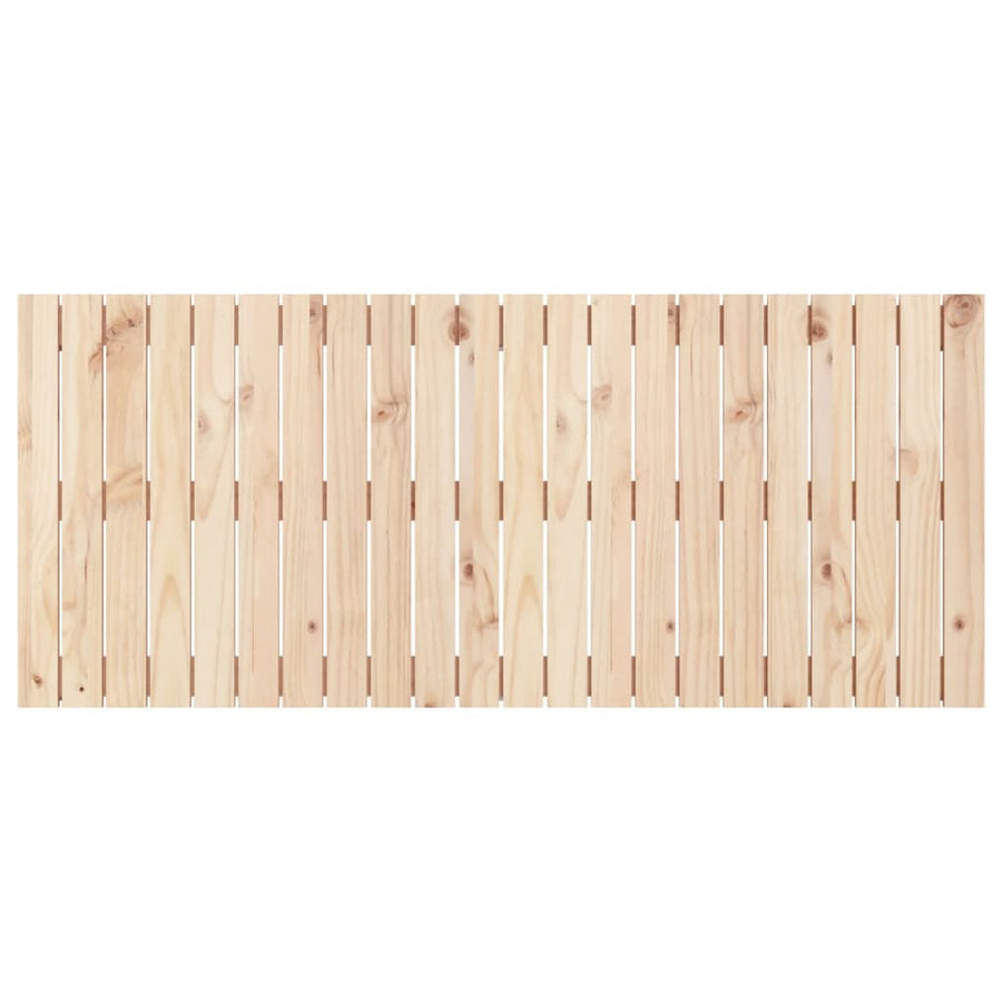 Wandhoofdbord 140X3X60 Cm Massief Grenenhout Naturel 140 x 60 cm