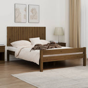 Hoofdbord 140x3x60 cm massief grenenhout honingbruin