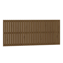 Wandhoofdbord 204X3X90 Cm Massief Grenenhout Honingbruin 204 x 90 cm