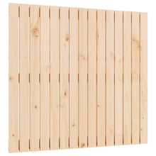 Wandhoofdbord 95,5X3X90 Cm Massief Grenenhout Naturel 95.5 x 90 cm