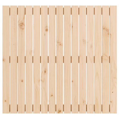 Wandhoofdbord 95,5X3X90 Cm Massief Grenenhout Naturel 95.5 x 90 cm