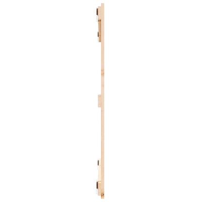 Wandhoofdbord 95,5X3X90 Cm Massief Grenenhout Naturel 95.5 x 90 cm