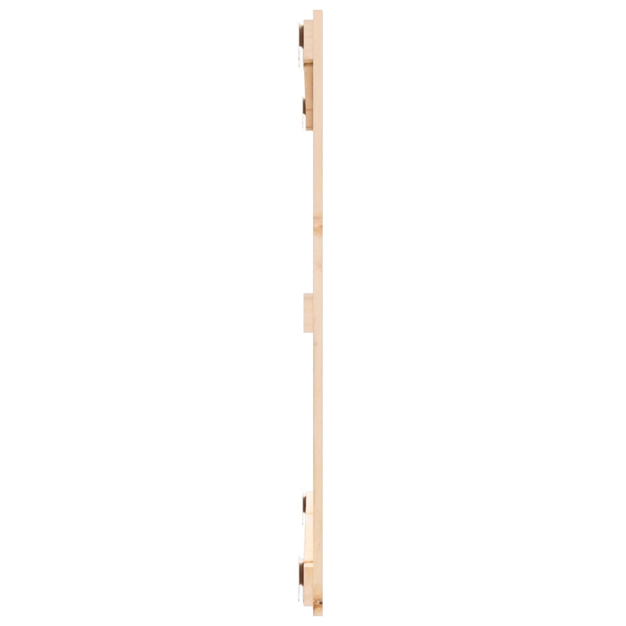 Wandhoofdbord 95,5X3X90 Cm Massief Grenenhout Naturel 95.5 x 90 cm