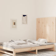 Hoofdbord wandmontage 95,5x3x90 cm massief grenenhout