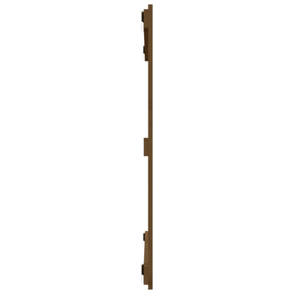 Wandhoofdbord 95,5X3X90 Cm Massief Grenenhout Honingbruin 95.5 x 90 cm