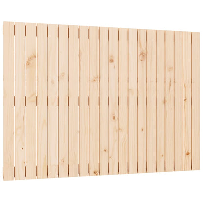 Wandhoofdbord 27,5X3X90 Cm Massief Grenenhout Naturel 127.5 x 90 cm