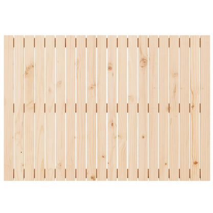 Wandhoofdbord 27,5X3X90 Cm Massief Grenenhout Naturel 127.5 x 90 cm