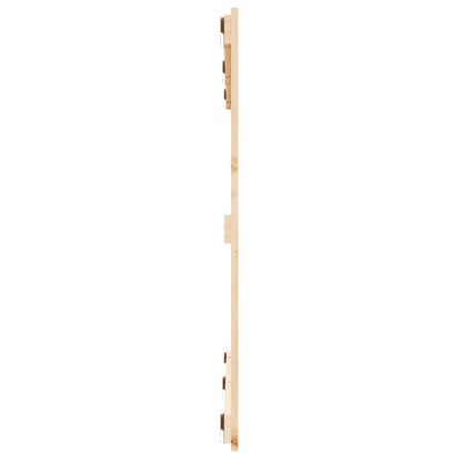 Wandhoofdbord 27,5X3X90 Cm Massief Grenenhout Naturel 127.5 x 90 cm