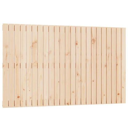 Wandhoofdbord 47X3X90 Cm Massief Grenenhout Naturel 147 x 90 cm