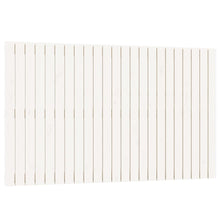 Wandhoofdbord 47X3X90 Cm Massief Grenenhout Wit 147 x 90 cm