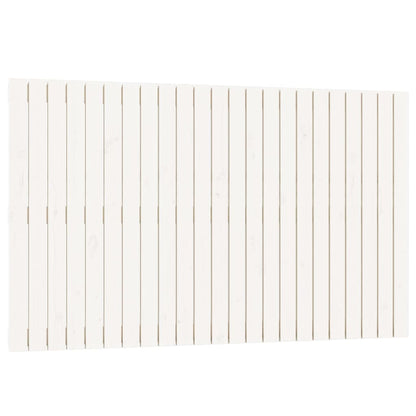 Wandhoofdbord 47X3X90 Cm Massief Grenenhout Wit 147 x 90 cm