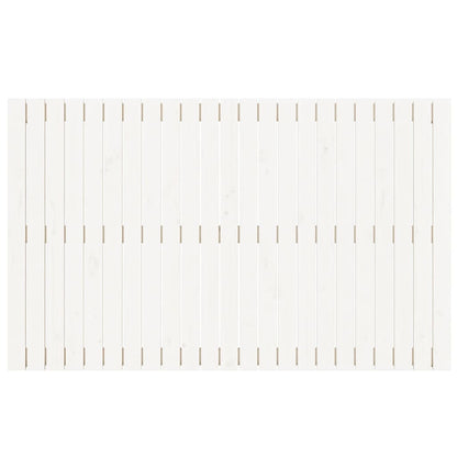 Wandhoofdbord 47X3X90 Cm Massief Grenenhout Wit 147 x 90 cm
