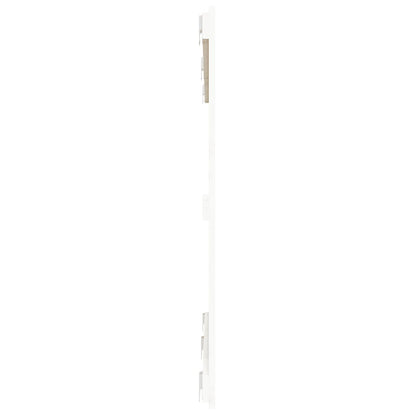 Wandhoofdbord 47X3X90 Cm Massief Grenenhout Wit 147 x 90 cm