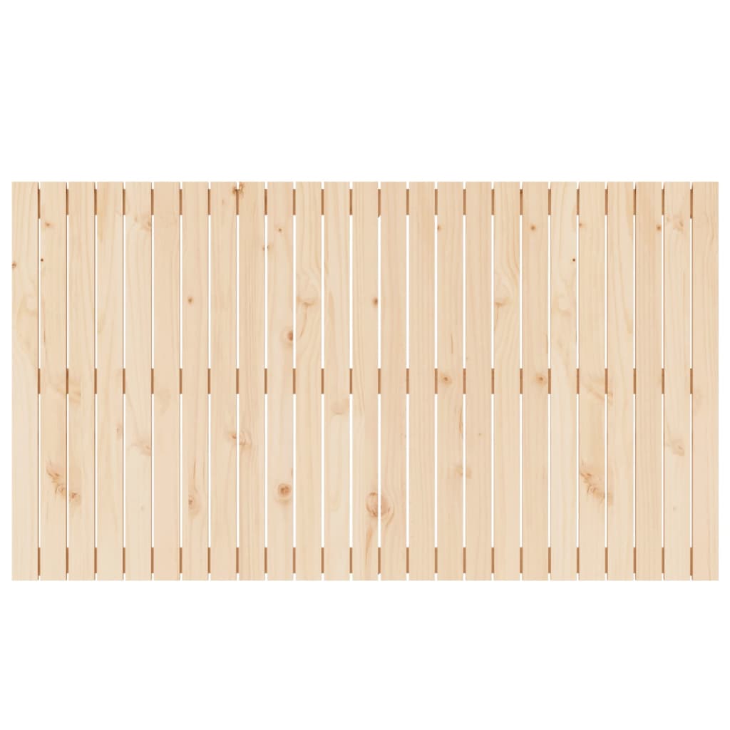 Wandhoofdbord 59,5X3X90 Cm Massief Grenenhout Naturel 159.5 x 90 cm