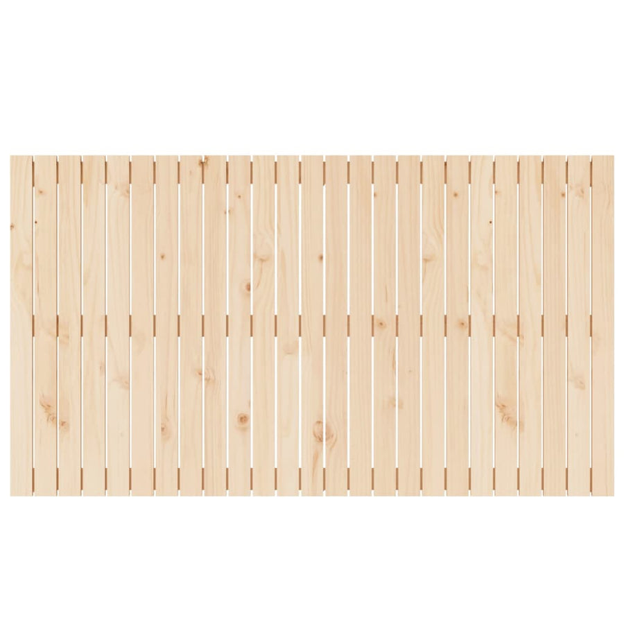Wandhoofdbord 59,5X3X90 Cm Massief Grenenhout Naturel 159.5 x 90 cm