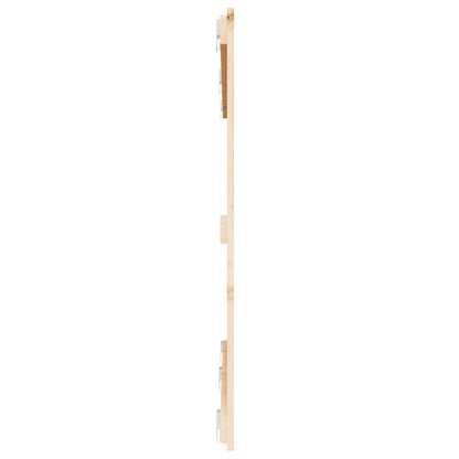 Wandhoofdbord 59,5X3X90 Cm Massief Grenenhout Naturel 159.5 x 90 cm