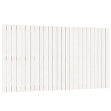 Wandhoofdbord 59,5X3X90 Cm Massief Grenenhout Wit 159.5 x 90 cm