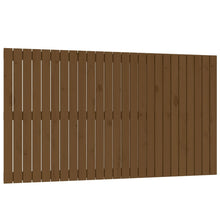 Wandhoofdbord 59,5X3X90 Cm Massief Grenenhout Honingbruin 159.5 x 90 cm