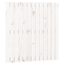 Wandhoofdbord 82,5X3X90 Cm Massief Grenenhout Wit 82.5 x 90 cm
