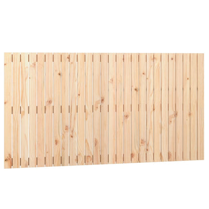 Wandhoofdbord 66X3X90 Cm Massief Grenenhout Naturel 166 x 90 cm